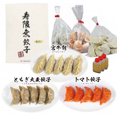 宇都宮餃子 寿限無 地参地笑セット(3種30個)