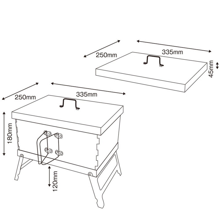 フラットスモーカー | tent-Mark DESIGNS テンマクデザイン WILD-1 ワイルドワン キャンプ アウトドアギア テント バーベキュー BBQ ソロキャンプ グランピング イベント