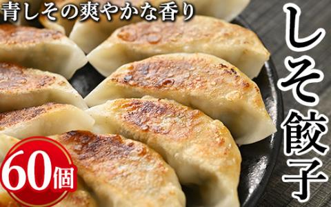 しそ餃子　計60個(20個入り×3) ※着日指定不可