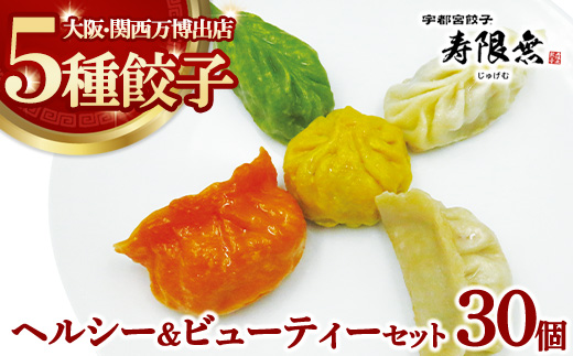 ヘルシー&ビューティーセット 5種30個｜ぎょうざ ギョウザ ギョーザ 冷凍食品 冷凍餃子 惣菜 夜ご飯 おかず おつまみ 手軽 時短 お取り寄せ グルメ