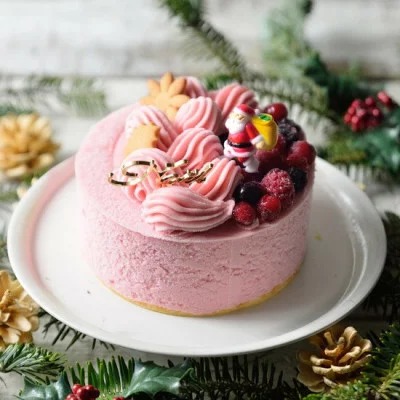 <栃木県>Xmasジェラートケーキ(クリスマスアイスケーキ)※2025年12月上旬より順次発送予定 ※北海道・沖縄・離島・九州・山口県への配送不可