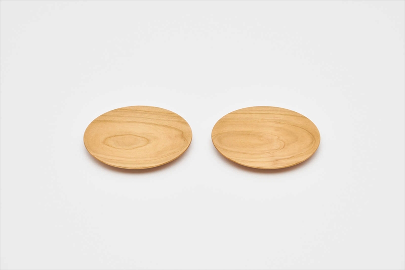 建彦木工/木皿（小さな木のお皿2枚組）【 栃木県 足利市 】 F7Z-713