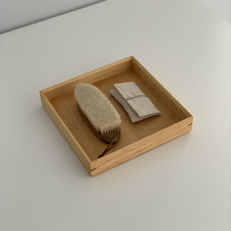 建彦木工/組む箱　（大・浅）メープル材【 栃木県 足利市 】 F7Z-716