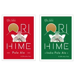 足利発のCraft Beer 「ORIHIME Pale Ale / IPA」355ml缶　8本セット【 クラフトビール お酒 栃木県 足利市 】 F7Z-1605