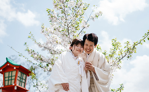 足利織姫神社結婚式利用券 ウェディング 和装 思い出 挙式 着付け 記念 F7Z-1618