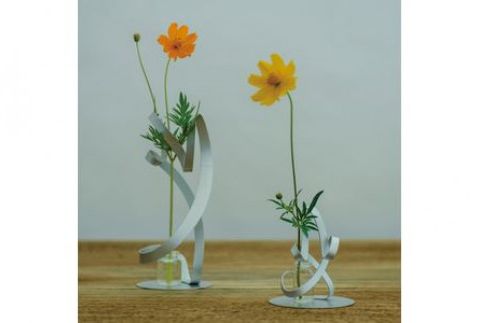 ALART〈アルアート〉　TWIST SLセット 花器　インテリア　花のフォルムに合わせ自在に形作れる花器　MOMA（NY近代美術館）選定品　通販サイト人気商品　リピーター多数 F7Z-224