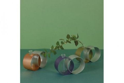 ALART〈アルアート〉　COCO ２色セット（オレンジ・ゴールド） 花器　インテリア F7Z-215