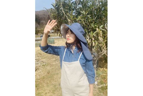 シャネボウ　あぐりボウ　ネイビー F7Z-453