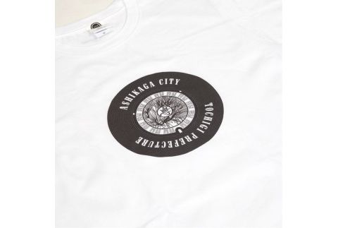 足利市 マンホールTシャツ 白 S F7Z-547