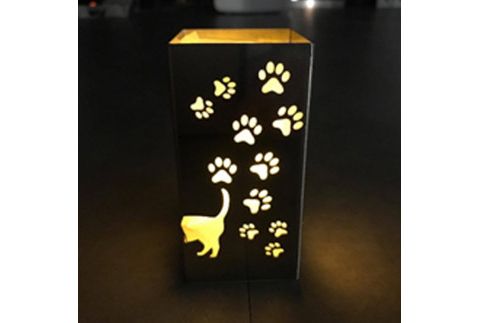 キャンドルスタンド(ネコ柄） F7Z-566