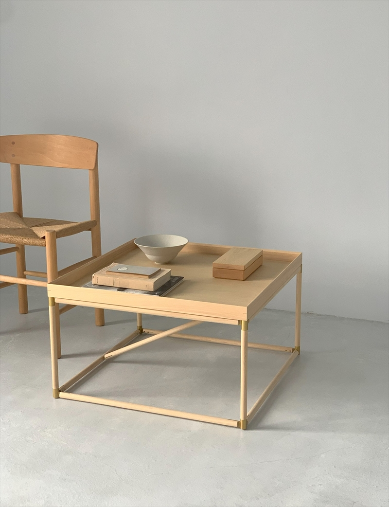 建彦木工/BRACE-0３　ローテーブル＜出荷時期:2025年3月以降順次発送予定＞【 栃木県 足利市 】 F7Z-712