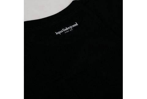 足利市 マンホールTシャツ 黒 M F7Z-552