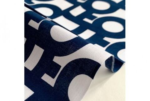 足利型染てぬぐい ASHIKAGA 濃藍 F7Z-153