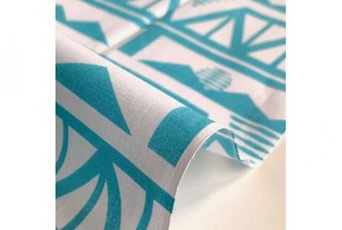 足利型染てぬぐい WATARASE 浅葱 F7Z-156