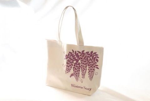 【ふるさと納税】藤染めハンカチ1枚＋オリジナルグッズ F7Z-752