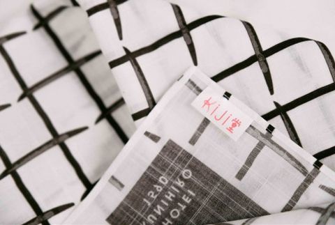 刀剣デザインハンカチ「JINRETSU - 陣列 -」 F7Z-353