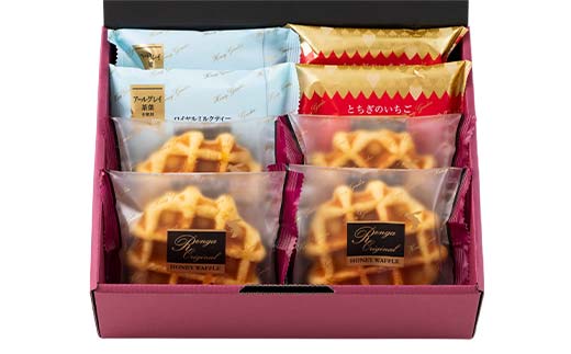 ハニーワッフルセレクト（トリプル） 8個入り 栃木県 足利市 F7Z-1329
