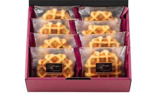 ハニーワッフル8個入り 栃木県 足利市 F7Z-1335
