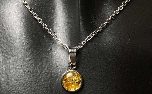 イミラック隕石のネックレス シルバー SILVER 希少 宇宙 お守り ペンダント アクセサリー F7Z-1597