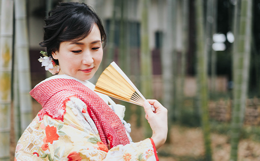 足利学校フォトウエディング利用券 ウェディング 和装 思い出 挙式 着付け 記念 F7Z-1620