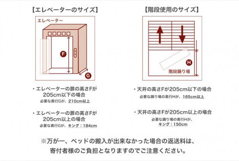 ザ・ベッド キング イエロー 180×195 脚7cm 脚付きマットレス F7Z-1106