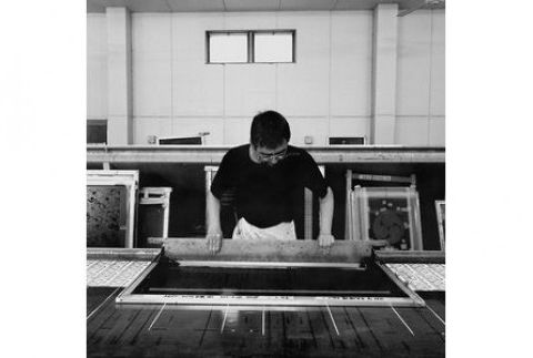 足利型染てぬぐい ASHIKAGA 白鼠 F7Z-154