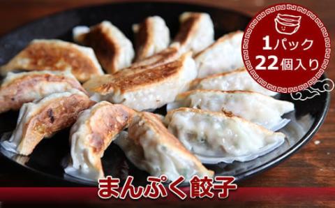 まんぷく餃子 1パック22個入り【餃子 ぎょうざ ギョウザ 冷凍 冷凍餃子 冷凍ぎょうざ 冷凍ギョウザ おすそ分け 中華 グルメ お取り寄せ 栃木県 足利市 】 F7Z-535