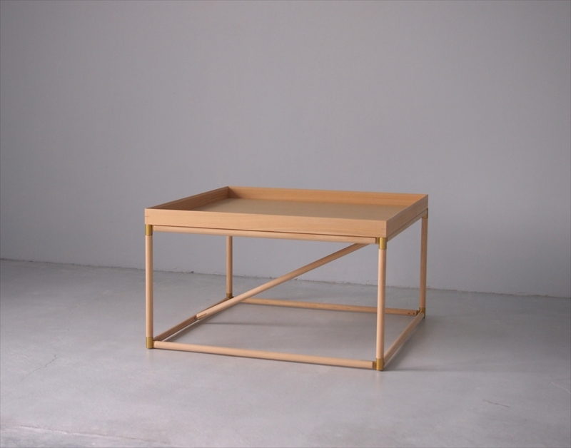 建彦木工/BRACE-0３　ローテーブル＜出荷時期:2025年3月以降順次発送予定＞【 栃木県 足利市 】 F7Z-712