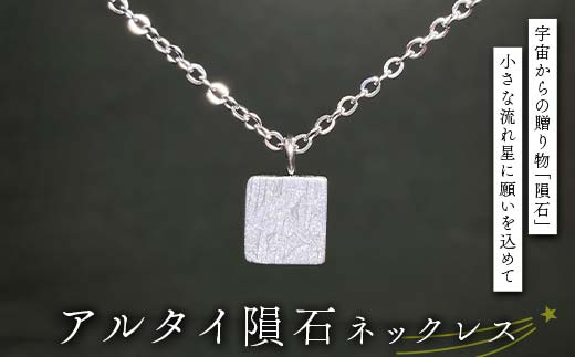 アルタイ隕石のネックレス F7Z-1326