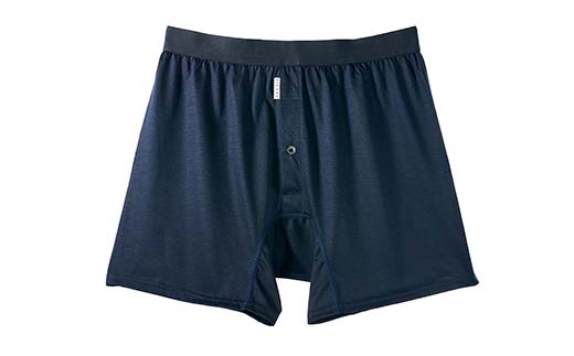 メンズ下着 ニットトランクス (Lネイビー2枚) ZIVANE F7Z-593