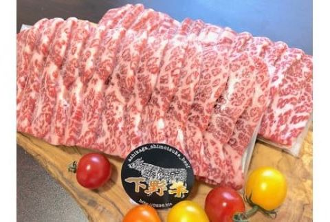 「下野牛」焼肉用600g（300gx2） F7Z-144