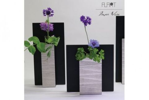 ALART〈アルアート〉 ART FLAME　積　正方形･長方形セット 花器　インテリア性の高い花器　フレームに映える一輪挿し F7Z-236