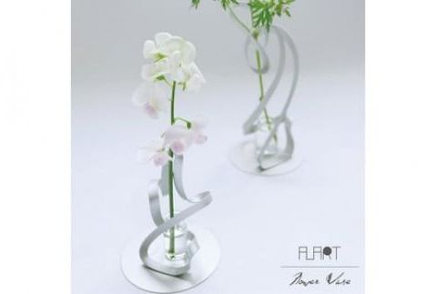 ALART〈アルアート〉　TWIST SLセット 花器　インテリア　花のフォルムに合わせ自在に形作れる花器　MOMA（NY近代美術館）選定品　通販サイト人気商品　リピーター多数 F7Z-224