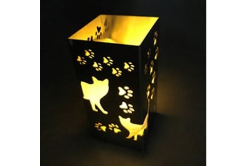 キャンドルスタンド(ネコ柄） F7Z-566