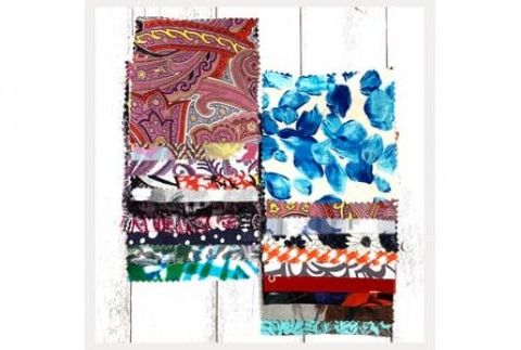 【定期便　３回】 ハギレの 「HAGIREs」　セットB 　10cm×10cm  20枚 (朝日染色株式会社） F7Z-337