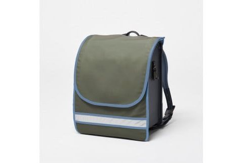 【PETIT PSYCHE】　ランドセルカバー　basic カーキ×オリエントブルー F7Z-568