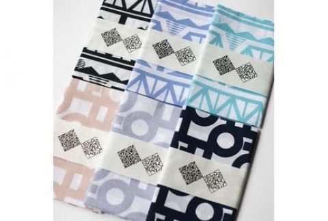 足利型染てぬぐい 和の色6色セット F7Z-158