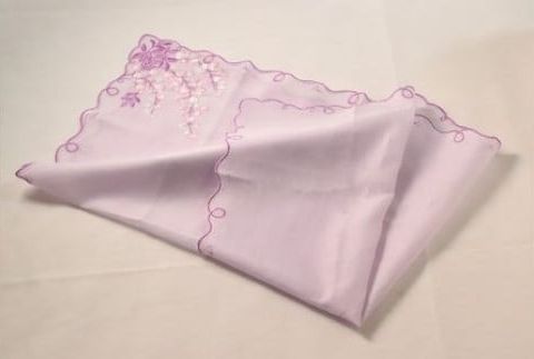 【ふるさと納税】藤染めハンカチ1枚＋オリジナルグッズ F7Z-752