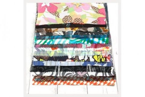 【定期便　３回】 ハギレの 「HAGIREs」　セットA 　20cm×20cm 15枚 (朝日染色株式会社） F7Z-336