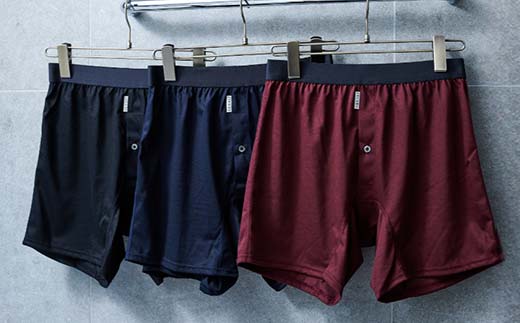 メンズ下着 ニットトランクス (L・3色セット) ZIVANE F7Z-633