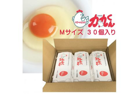 パワードエッグ力丸くん Mサイズ30個 たまご 卵 [12月受付分は翌年1月以降の発送となります]
