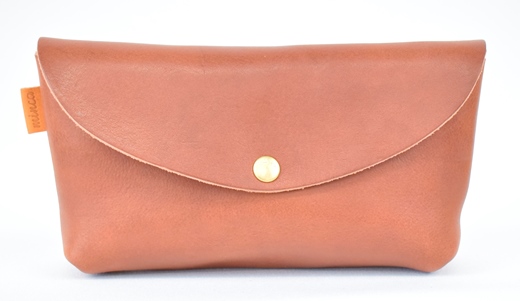 【全6色】栃木レザー ポーチ02M　小物入れ バッグの中もスッキリ 化粧ポーチ/Pouch　02/M/チョコ/minca　425【ファッション 人気 おすすめ 】