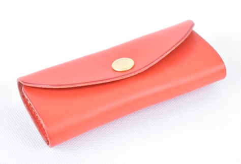 【全7色】栃木レザーキーケース 上質な手触り 本革 牛革/Key　case　02/レッド/minca　448【雑貨 ファッション 人気 おすすめ 】
