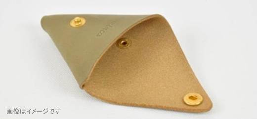 【minca】 栃木レザーの三角コインケース小 小銭入れ コンパクト 小さめ/Coin purse 01/チョコ　469【雑貨 ファッション 人気 おすすめ 】
