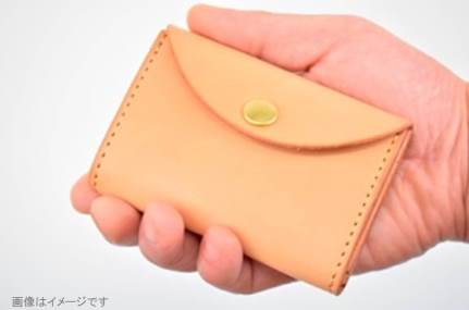 【minca】 栃木レザーのコインケース 小銭入れ カードも入る コンパクト/Coin purse 02/キャメル　475【雑貨 ファッション 人気 おすすめ 】