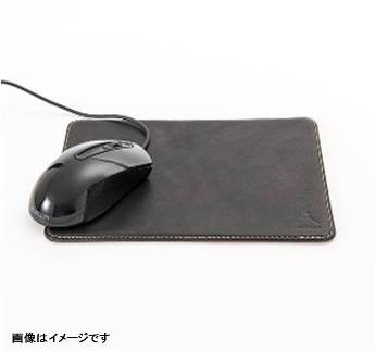 【minca】栃木レザーの本革マウスパッド  職人による手磨き/Mouse pad 01/レッド　780【雑貨 日用品 人気 おすすめ 】