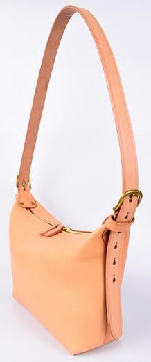 【minca】】栃木レザーのショルダーバッグ02M 斜めがけ コンパクトサイズ/Shoulder bag 02M/タン(生成)　533【かばん ファッション 人気 おすすめ 】