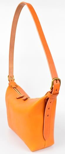 【minca】】栃木レザーのショルダーバッグ02M 斜めがけ コンパクトサイズ/Shoulder bag 02M/キャメル　533【かばん ファッション 人気 おすすめ 】