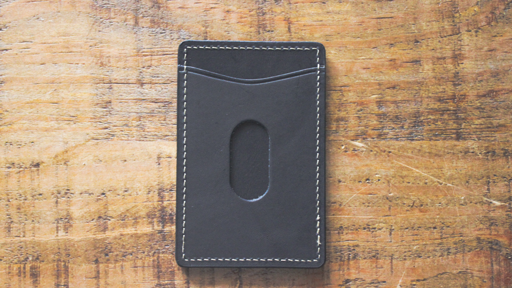 【minca】栃木レザーのタテ型パスケース 定期入れ パスホルダー01/ブラック　694【雑貨 日用品 人気 おすすめ 】