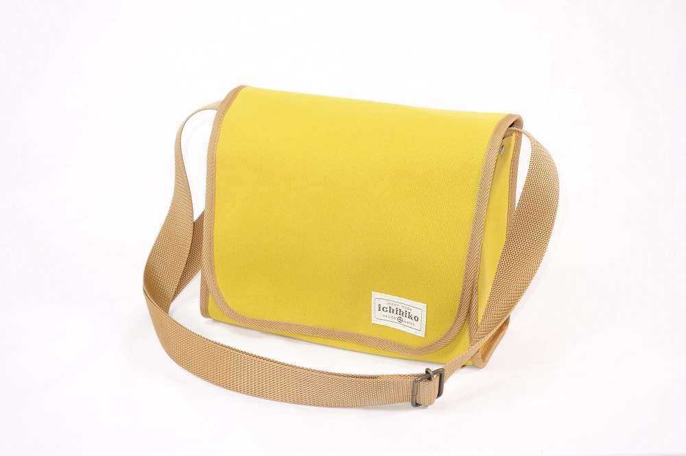 【いちひこ帆布】 和吉バッグ/イエロー【かばん ファッション 人気 おすすめ 】
